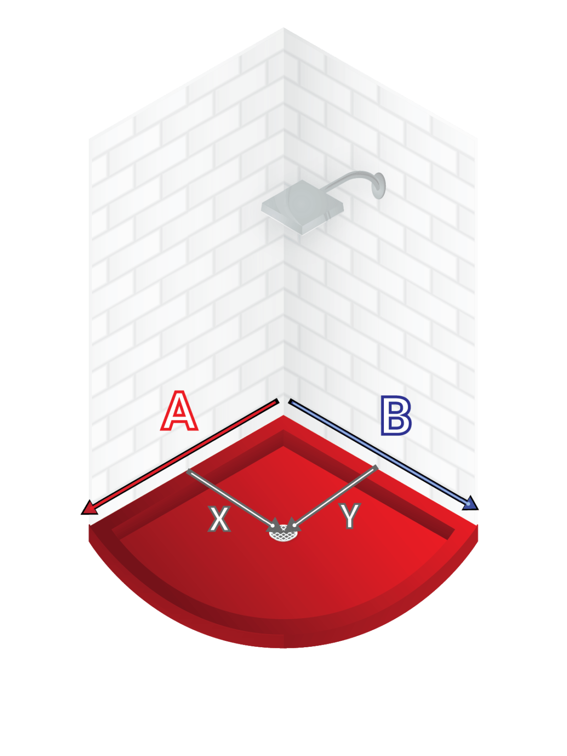 Custom Shower Base Built With Foam